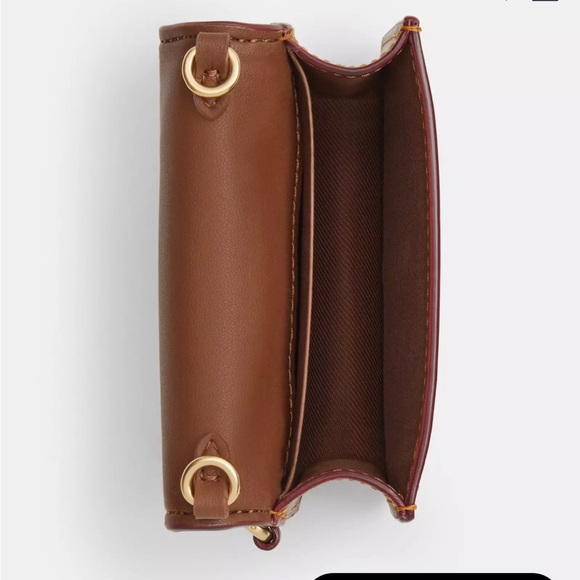 Coach Mini Wallet on a Chain Floral NWT - Picture 3 of 7